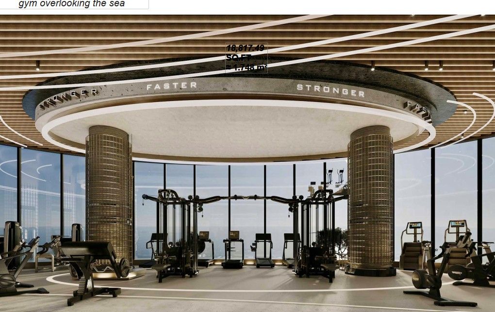 Bild 17 Gym overlooking sea