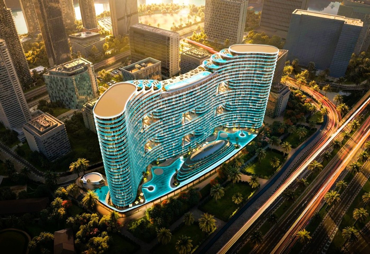 AQUARISE—PURE ELEGANCE AND DYNAMISM IN DUBAI