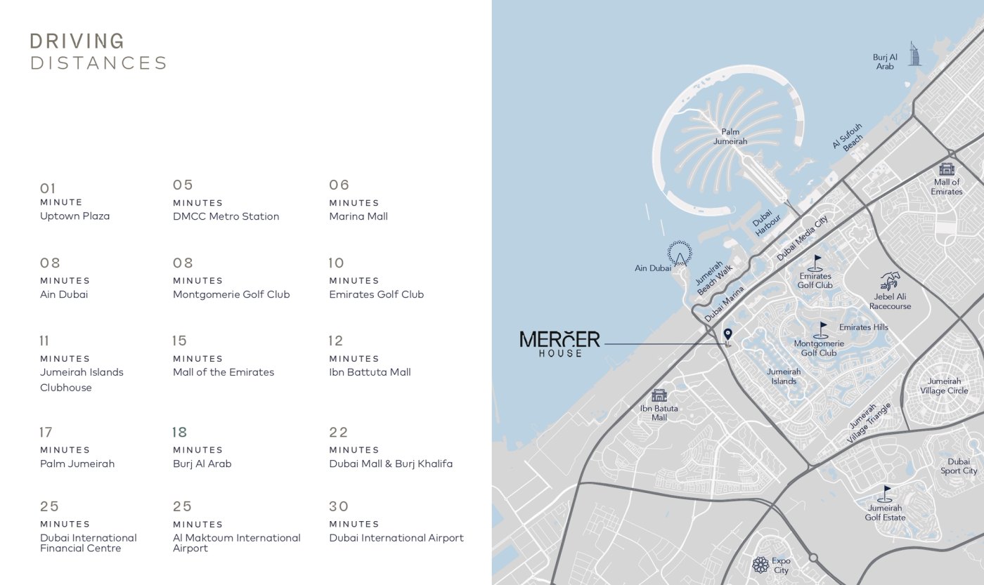 MERCER HOUSE IN DUBAI Q3/2027