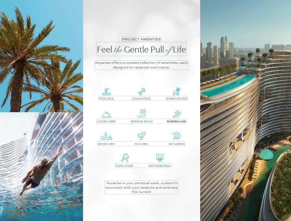 AQUARISE—PURE ELEGANCE AND DYNAMISM IN DUBAI