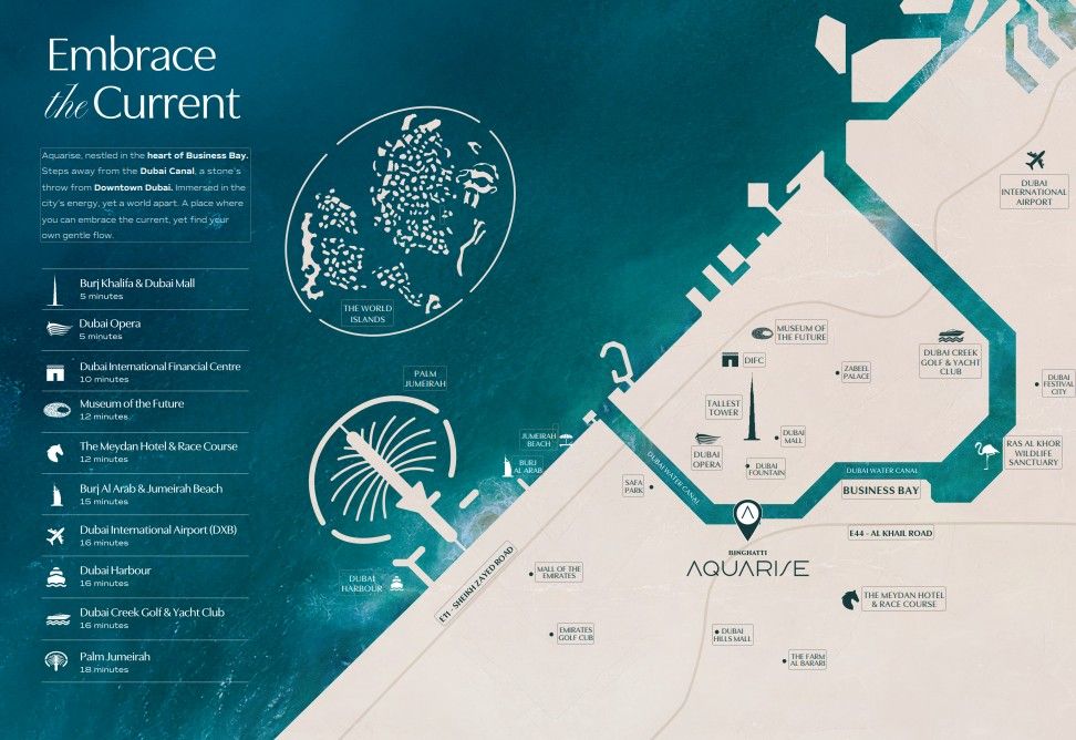 AQUARISE—PURE ELEGANCE AND DYNAMISM IN DUBAI
