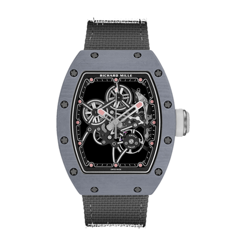Richard Mille RM 55-01 Skeleton Carbon Rubber 37.95mm
