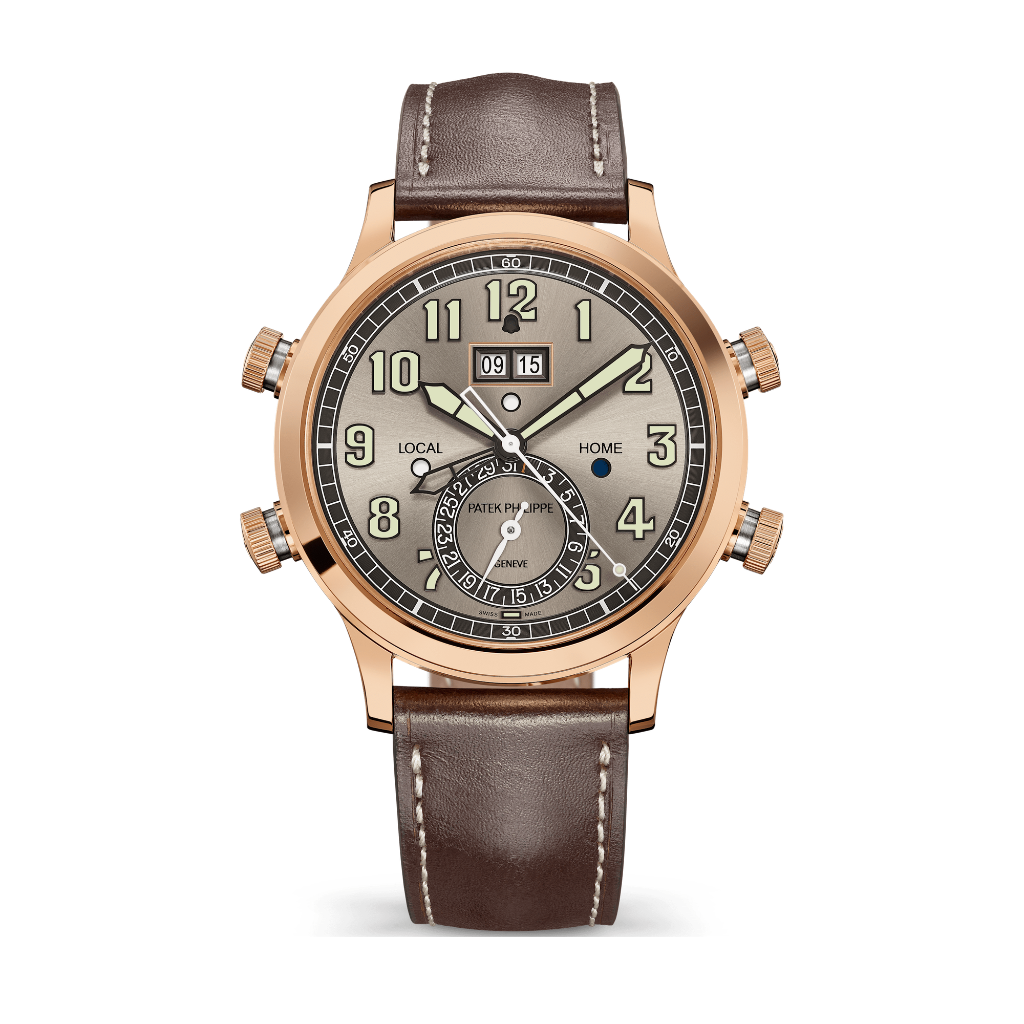 Patek Philippe Grand Complications Grey Two-Tone Leather 42.2mm