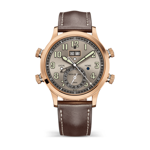 Patek Philippe Grand Complications Grey Two-Tone Leather 42.2mm