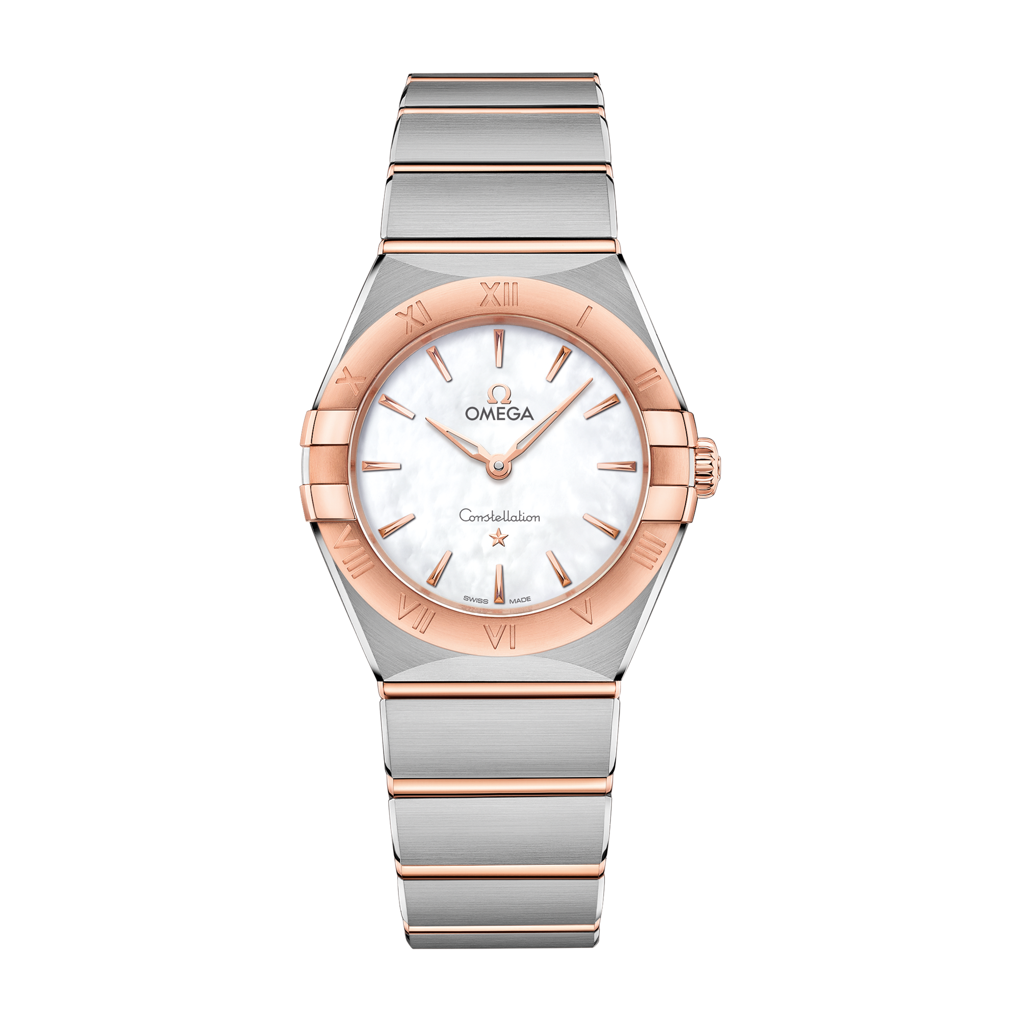 Omega Constellation White Two-Tone 28mm