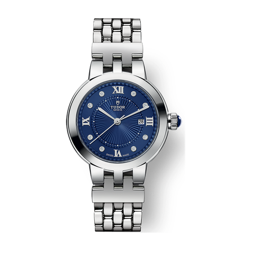 Tudor Clair de Rose 30 Blue Steel 30mm