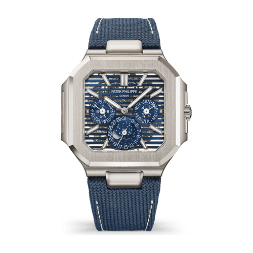 Patek Philippe Cubitus Blue Platinum Rubber 45mm