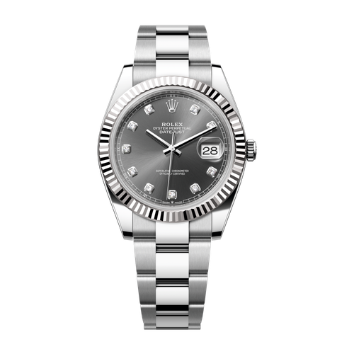Rolex Datejust 41 Dark Grey Steel & White Gold 41mm