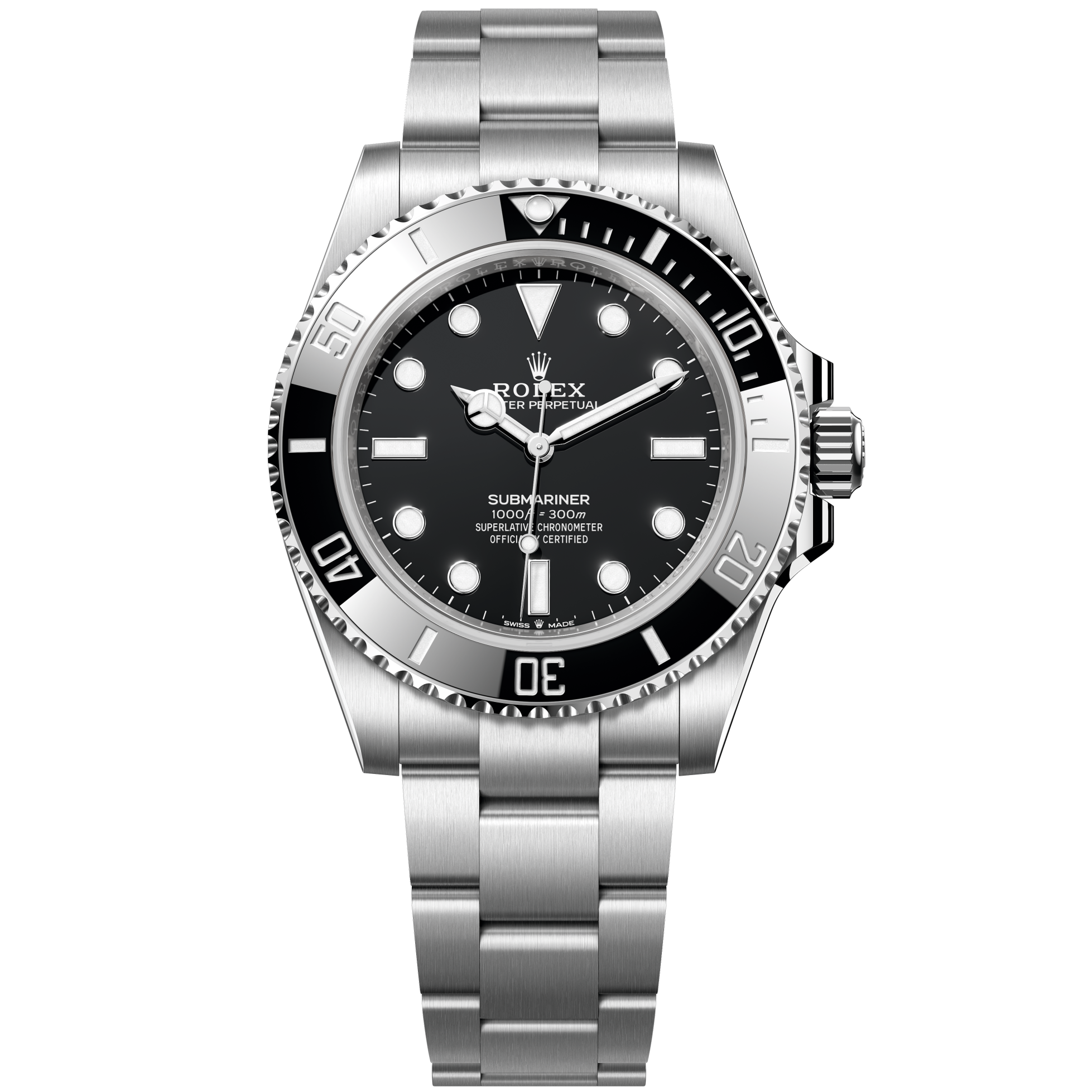 Rolex Submariner Black Steel 41mm