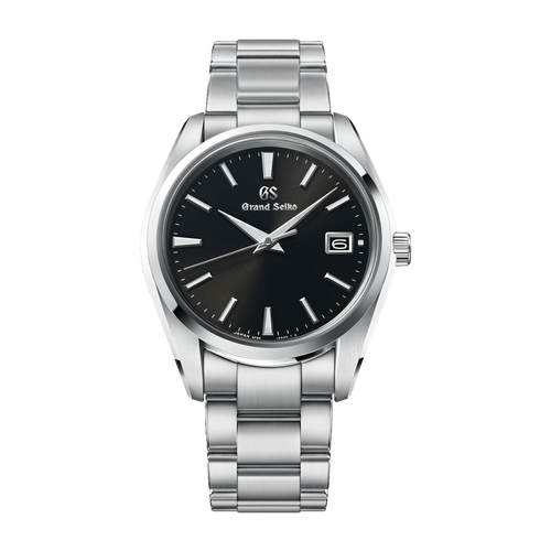 Grand Seiko Heritage Refined Essentials Black Steel Alligator Leather 40mm