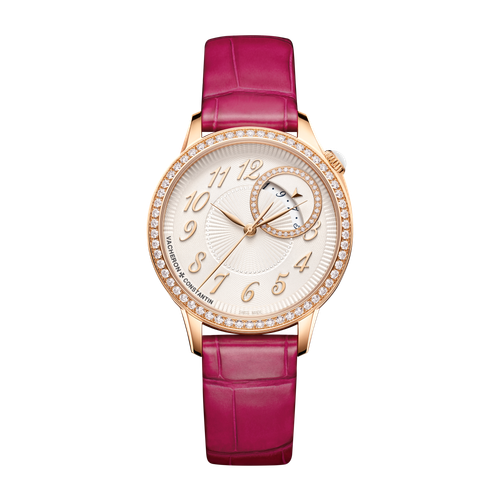 Vacheron Constantin Égérie Self-winding Silver Rose Gold Alligator Leather 35mm