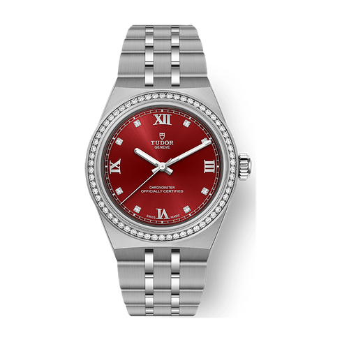 Tudor Royal 30 Maroon Steel 30mm