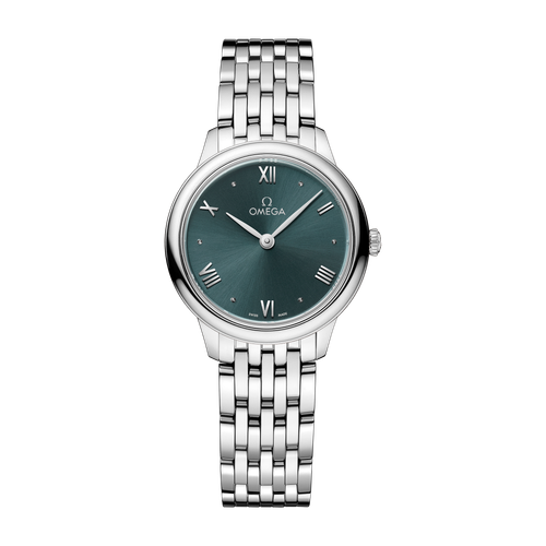 Omega De Ville Prestige Green Steel 27.5mm