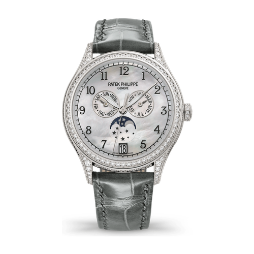 Patek Philippe Complications White Gold Alligator Leather 38mm
