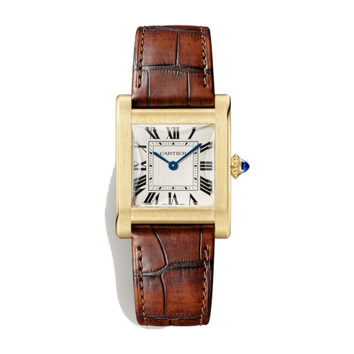 Cartier Tank Normale Yellow Gold Alligator Leather 25.7mm