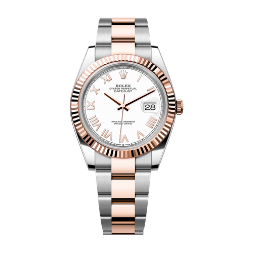 Rolex Datejust 41 White Two-Tone 41mm
