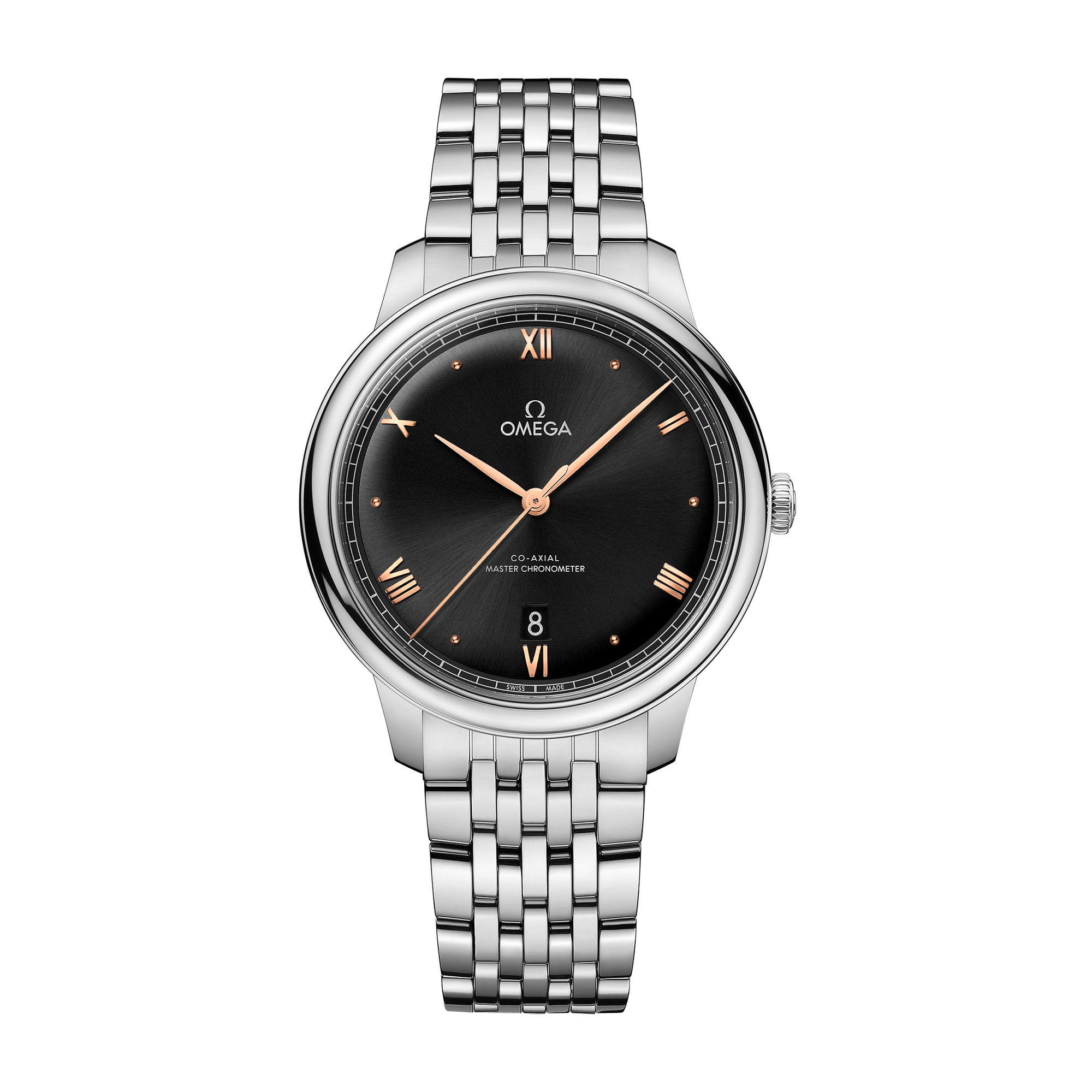 Omega De Ville Prestige Black Steel 40mm