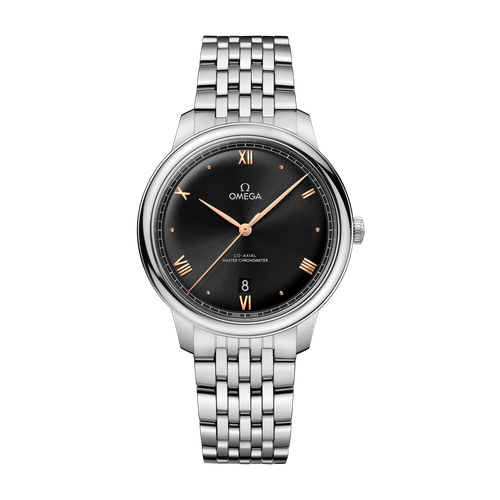 Omega De Ville Prestige Black Steel 40mm