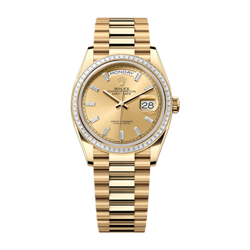 Rolex Day-Date 36 Champagne Yellow Gold 36mm