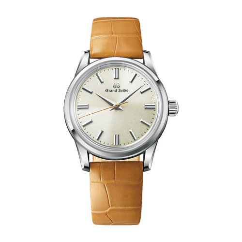 Grand Seiko "Bantō" Elegance Contemporary Classics Champagne Steel Alligator Leather 37.3mm