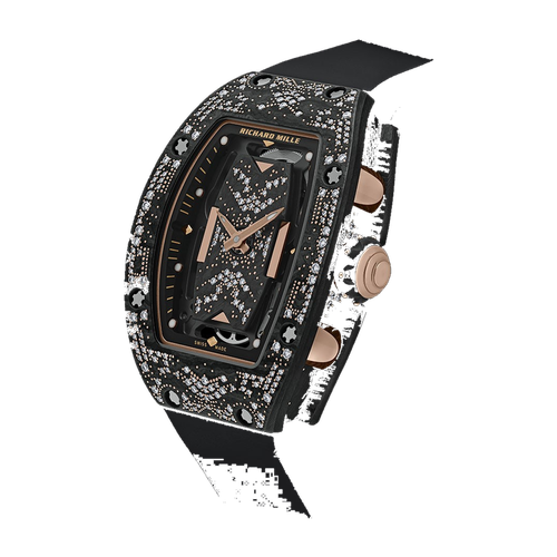 Richard Mille "Misty Night" RM 07-01 Black Carbon Rubber 31.4mm