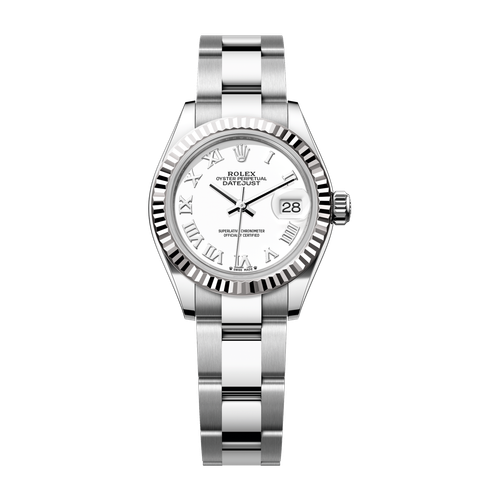 Rolex Lady-Datejust White Steel & White Gold 28mm