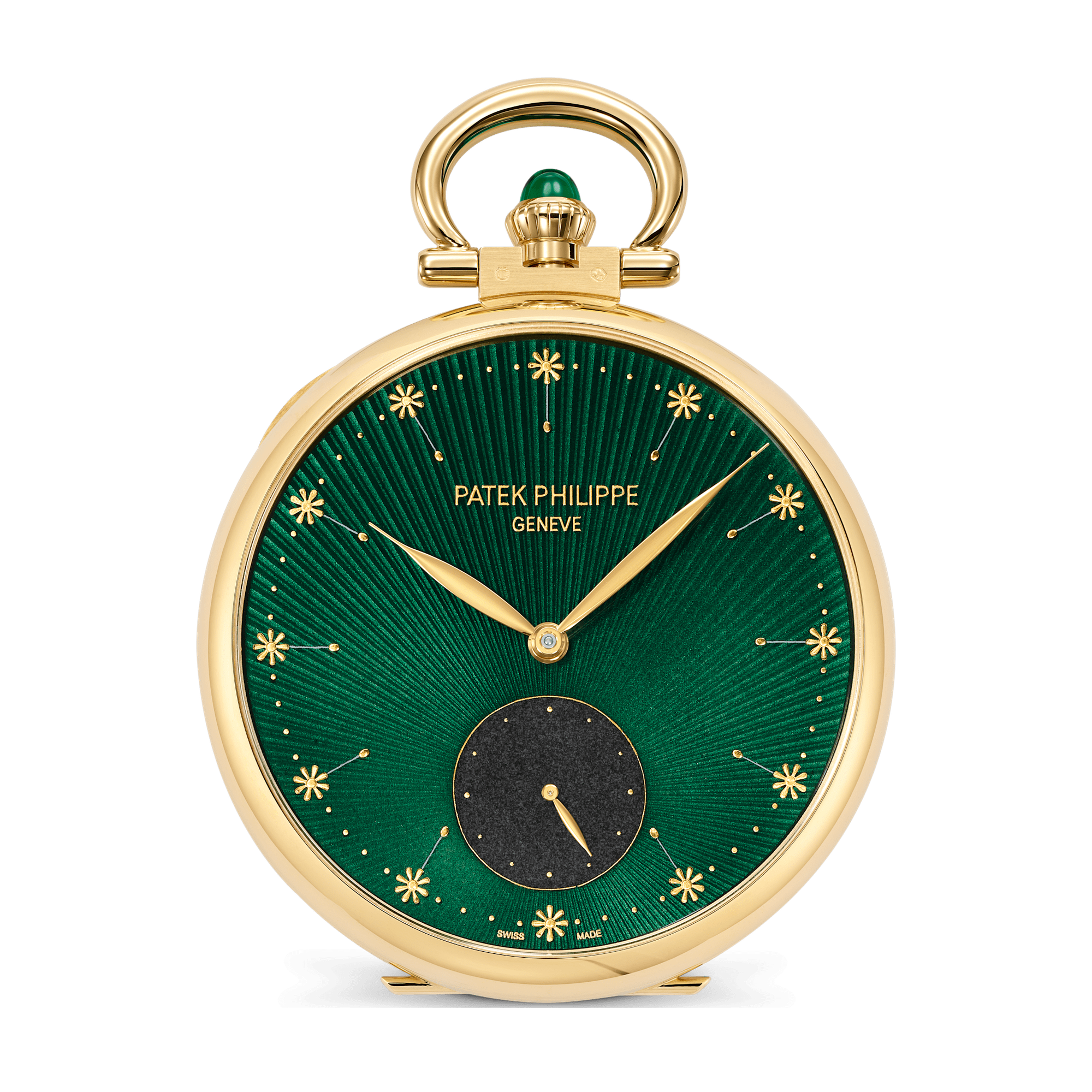 Patek Philippe "Dandelion" Rare Handcrafts Green Yellow Gold 44.1mm