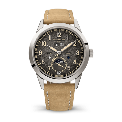 Patek Philippe Complications Dark Grey White Gold Leather 41mm