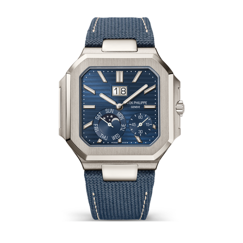 Patek Philippe Cubitus Blue Platinum Rubber 45mm