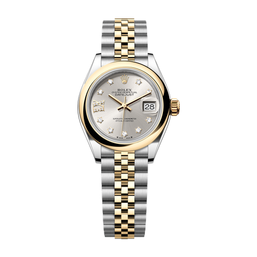 Rolex Lady-Datejust Silver Two-Tone 28mm