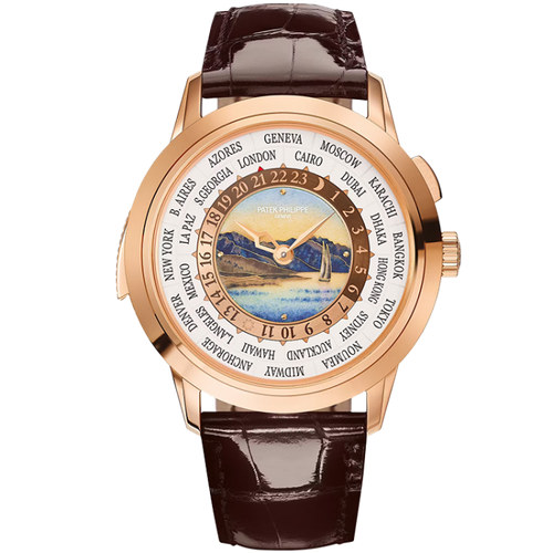 Patek Philippe Grand Complications Blue Rose Gold Leather 40mm
