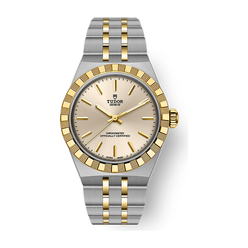 Tudor Royal 30 Ivory Two-Tone 30mm