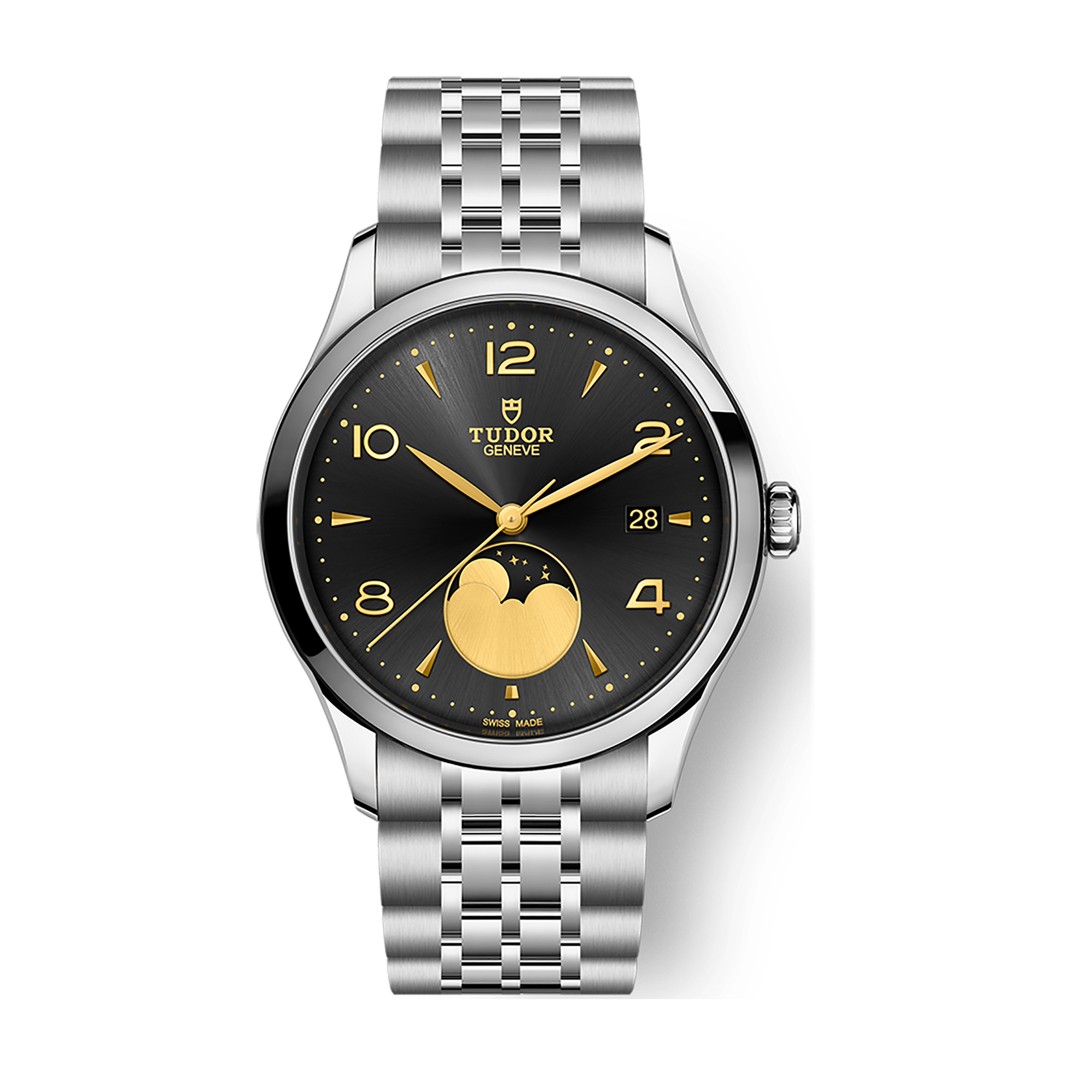 Tudor 1926 Luna Black Steel 39mm