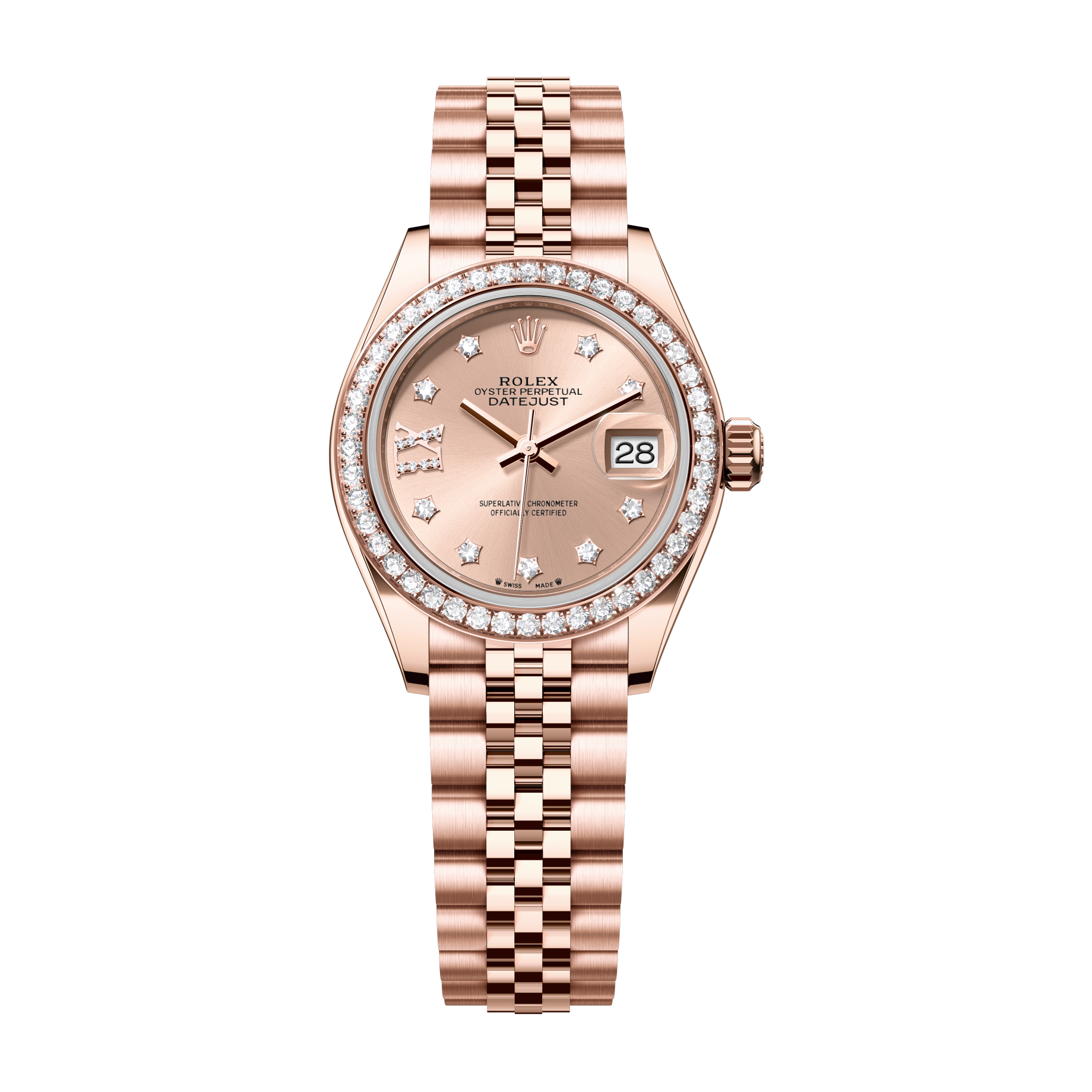 Rolex Lady-Datejust Rose Gold 28mm