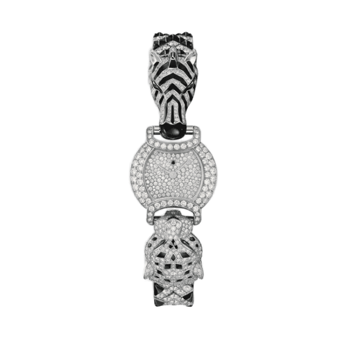Cartier Indomptables Diamond Pave White Gold 22.2mm