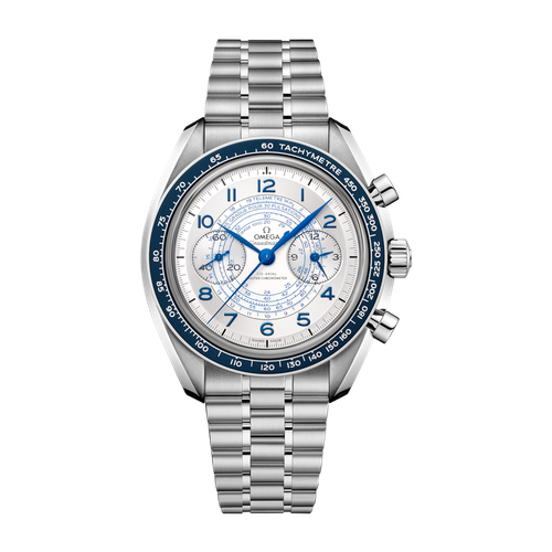 Omega Speedmaster Chronoscope Silver Steel 43mm