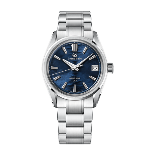 Grand Seiko "Lake Suwa" Evolution 9 Spring Drive U.F.A. Blue Steel 37mm