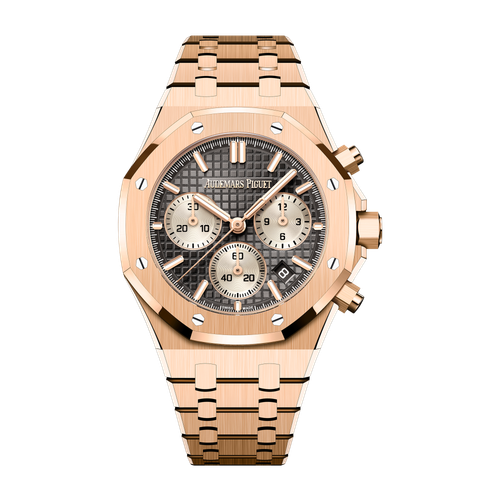 Audemars Piguet Royal Oak Selfwinding Chronograph Grey Rose Gold 38mm
