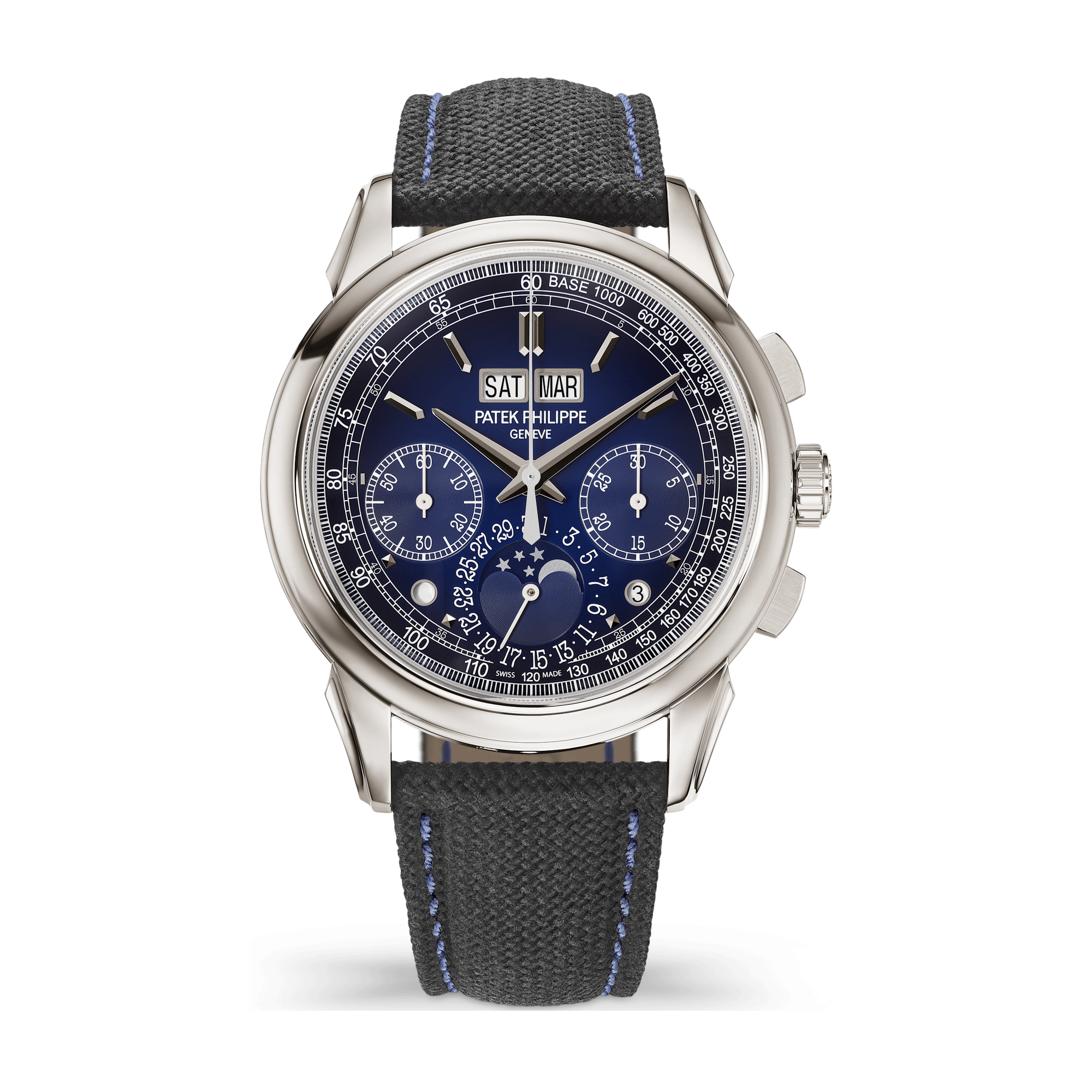 Patek Philippe Grand Complications Blue Platinum Rubber 41mm