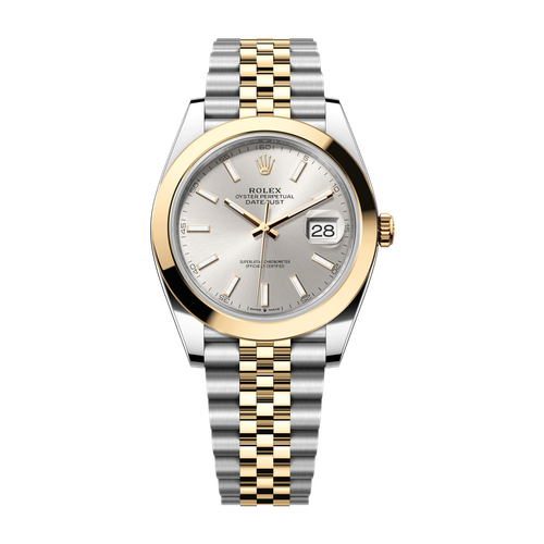 Rolex Datejust 41 Silver Two-Tone 41mm