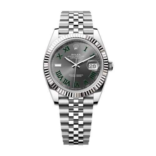 Rolex Datejust 41 Dark Grey Steel & White Gold 41mm