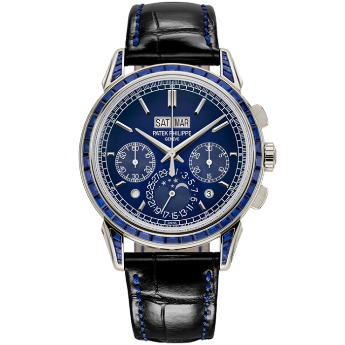 Patek Philippe Grand Complications Blue Platinum Leather 41mm