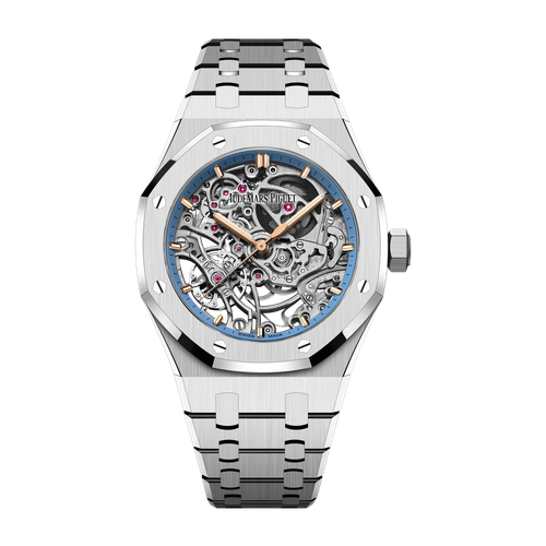 Audemars Piguet Royal Oak Double Balance Wheel Openworked Skeleton White Gold 37mm