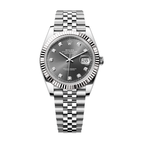 Rolex Datejust 41 Dark Grey Steel & White Gold 41mm