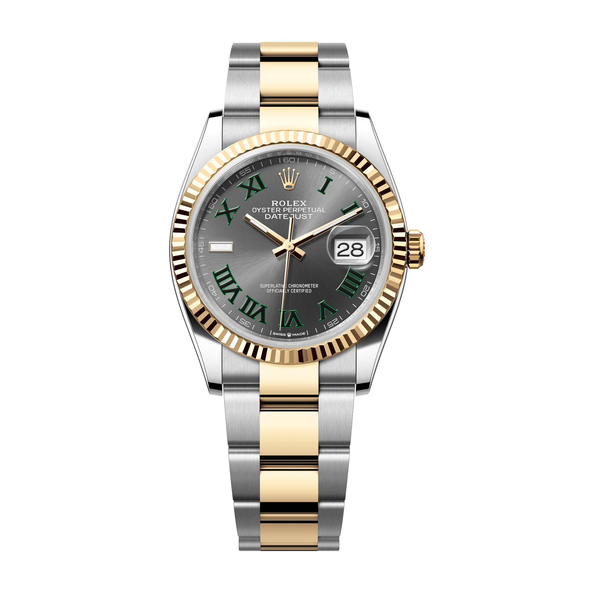 Rolex Datejust 36 Dark Grey Two-Tone 36mm