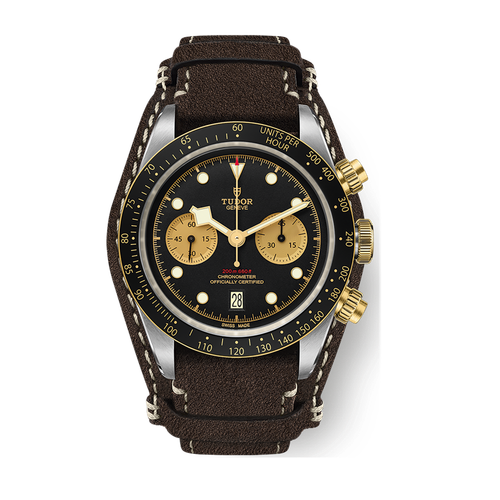 Tudor Black Bay Chrono S&G Two-Tone Leather 41mm