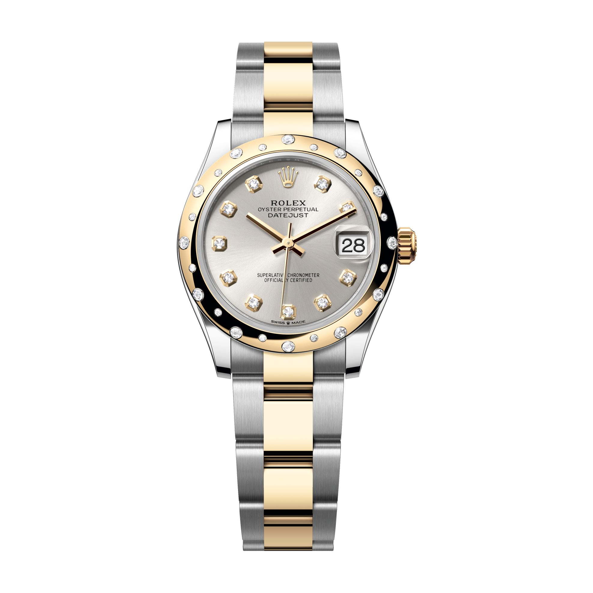 Rolex Datejust 31 Silver Two-Tone 31mm