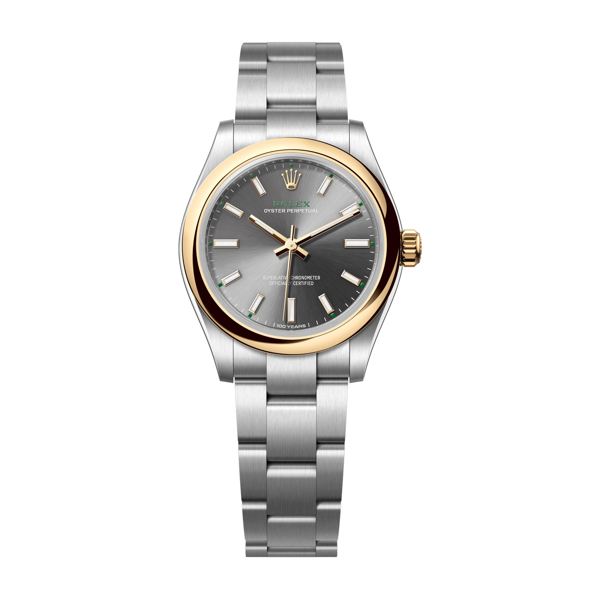 Rolex Oyster Perpetual 31 Dark Grey Two-Tone 31mm