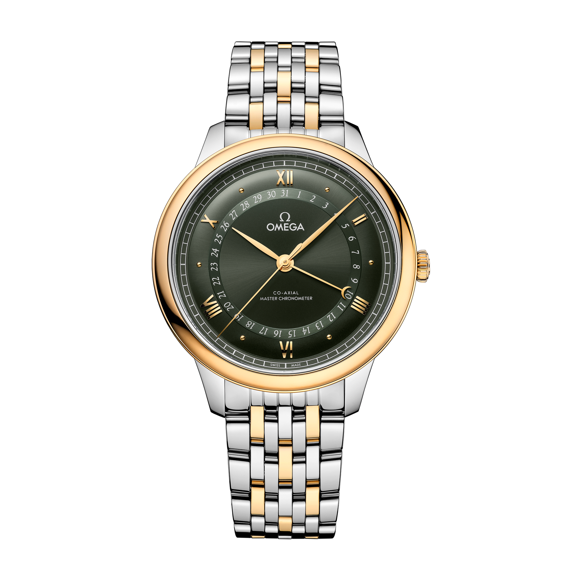 Omega De Ville Prestige Green Two-Tone 42mm