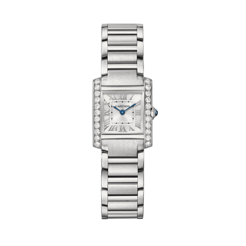 Cartier Tank Française Silver Steel 21.2mm